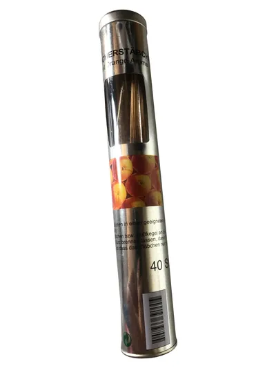 Räucherstäbchen Orange Aroma 40 Stück Duftstäbchen Metalldose Duft