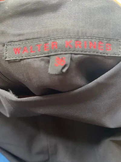 Walter Krinès Damen Bleistiftkleid Schwarz Gr. 36 Elegant Business Ärmellos
