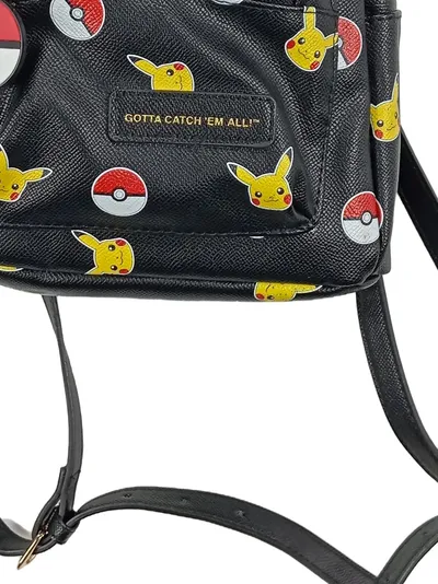 Difuzed Pokemon Pikachu Rucksack Kinder Schwarz Tiermotiv Casual