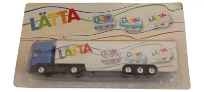 Lätta LKW Spielzeugauto Werbe Truck Mehrfarbig Kunststoff