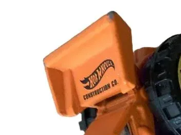Hot Wheels Baufahrzeug Spielzeugauto Orange Metall Sammlerstück
