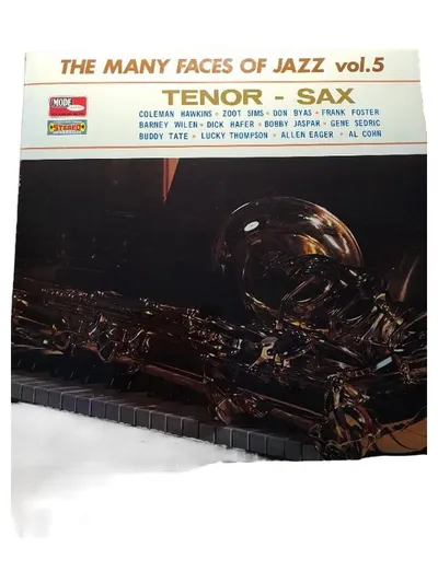 Adler Mode Jazz Vinyl LP Tenor Saxophon Hawkins Sims Cohn Various Artists