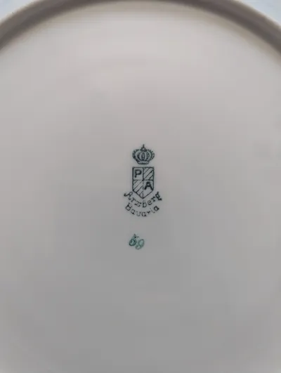 Arzberg Kuchenteller Weiß Porzellan Elegant 19 cm Teller