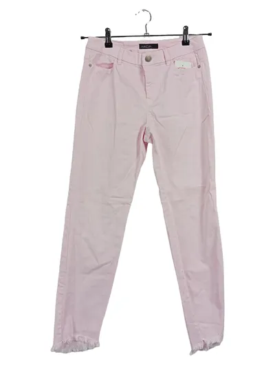 Marc Cain Damen Jeans Skinny Fit Hose Pink Gr. S Casual
