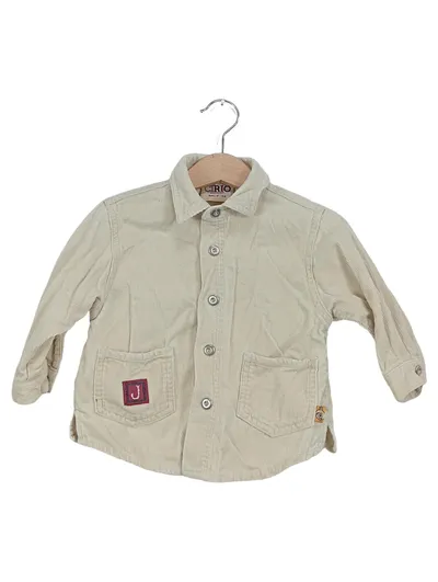 Cirio Baby Kinder Cordjacke Gr. 74 Beige Casual Baumwolle