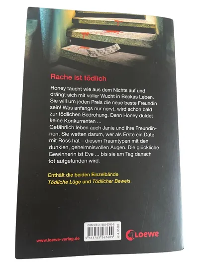 R.L. Stine Fear Street Sammelband Horrorbuch Tödliche Lüge Beweis