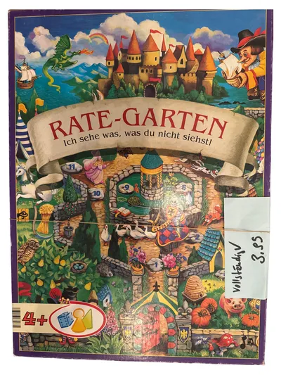 Bookmark Verlag Rate-Garten Rätselspiel Ich sehe was ab 4 Jahre Kinder