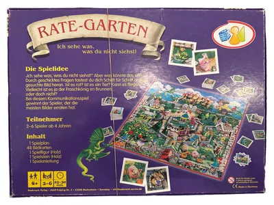 Bookmark Verlag Rate-Garten Rätselspiel Ich sehe was ab 4 Jahre Kinder