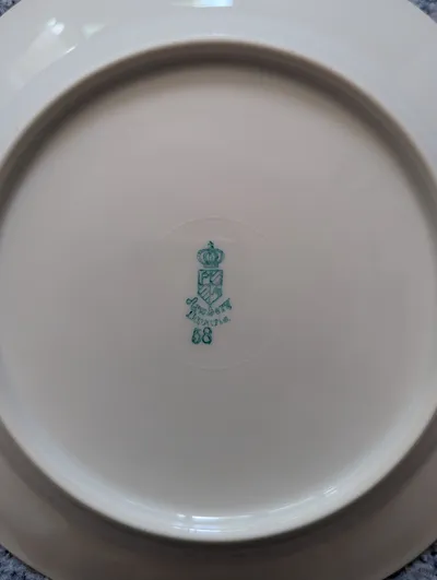 Arzberg Essteller Klassisch Weiß Porzellan Teller 25cm Goldrand