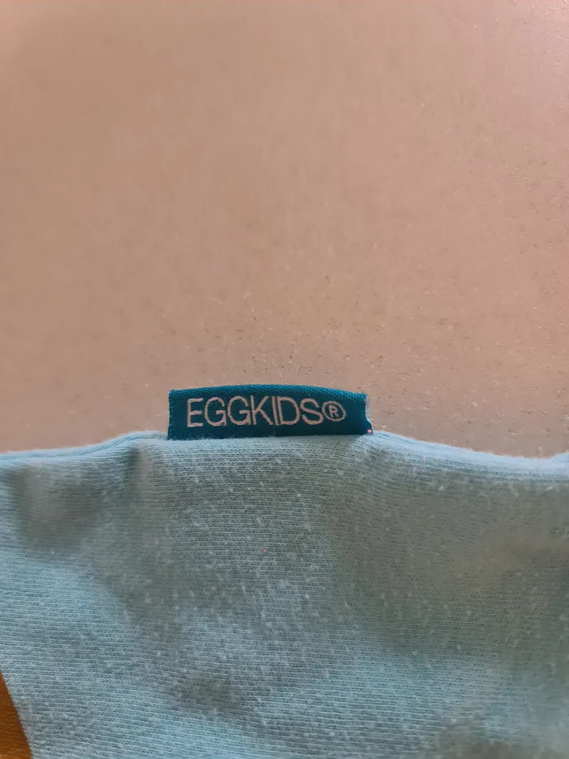 Eggkids Baby Mütze Elch Motiv Blau Baumwolle Kindermütze Knoten 3