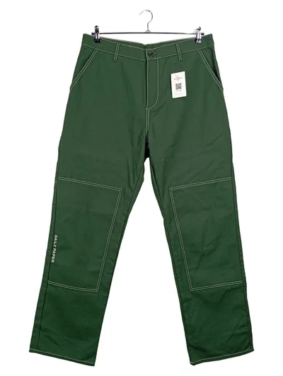 Daily Paper Herren Stoffhose XL Grün Streetwear Baumwolle