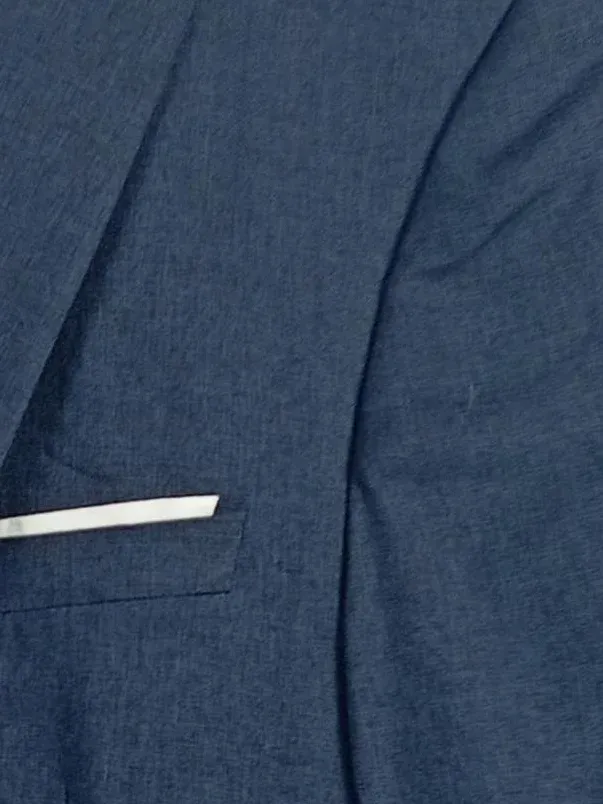 Coofandy Herren Sakko Business Blau Gr. 54/XXL Elegant Anzugjacke 3