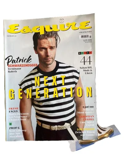 Esquire Patrick Schwarzenegger Next Generation Frühling 25 Mode Stil Uhren