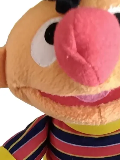 Fisher-Price Ernie Plüschfigur Kuscheltier Mehrfarbig 30cm Sesamstraße