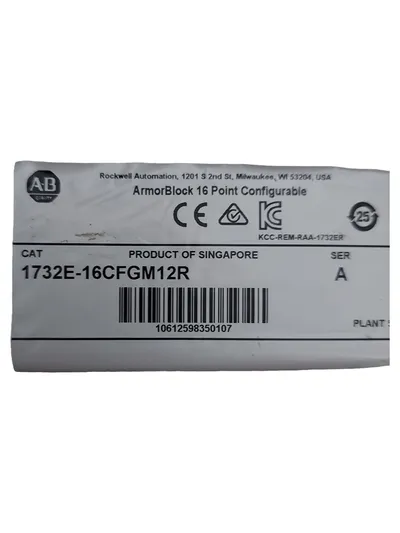 Rockwell Automation 1732E-16CFGM12R Arbeitsspeicher Modul Weiß