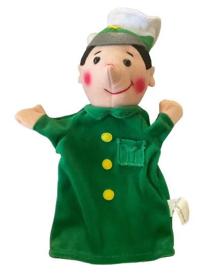 TCM Handpuppe Junge Mehrfarbig Stoffpuppe Kasperlepuppe Spielzeug Kinder