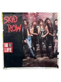 Skid Row - 18 And Life 7" Vinyl Single Atlantic Records Rock 1