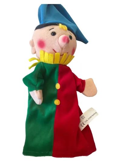 TCM Handpuppe Clown Mehrfarbig Zirkus Kasperlepuppe