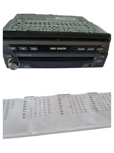 Pro-Vision CMM2100 Autoradio DVD CD MP3 USB AUX FM/AM Tuner