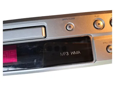 Denon DVD-Player MP3 WMA Progressive Scan Dolby Digital DTS Silber