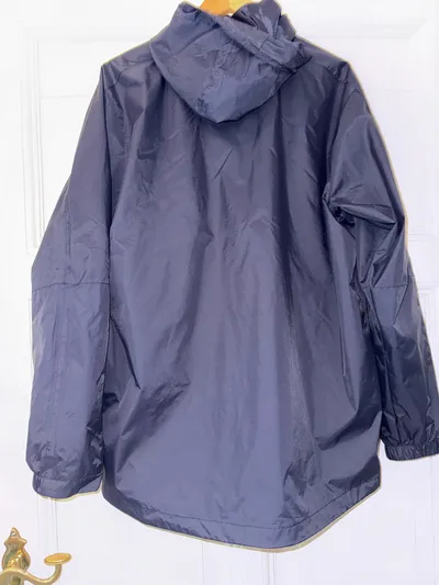 JAKO Trainingsjacke Herren Blau Gr. 50/L Sport Kapuze Reißverschluss