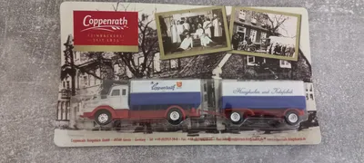 Coppenrath LKW Modellfahrzeug Mehrfarbig mit Anhänger Sammlerstück