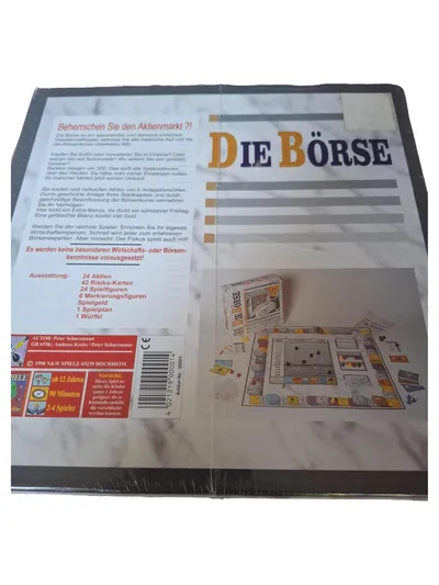 N&W Spiele Die Börse Brettspiel Gesellschaftsspiel Wirtschaft Finanzen ab 12