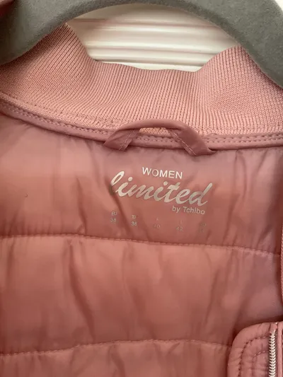 LIMITED BY TCHIBO Steppjacke Damen Gr. 38 Rosa Casual