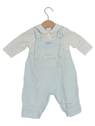 Emile et Rose Baby Strampler und Mütze Set Gr. 62 Mehrfarbig