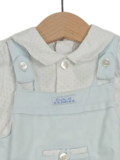 Emile et Rose Baby Strampler und Mütze Set Gr. 62 Mehrfarbig
