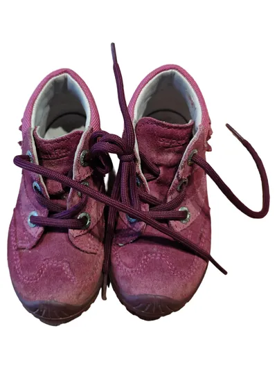Superfit Mädchen Schnürschuhe Gr. 21 Mehrfarbig Kinder Freizeitschuhe