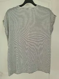 Aware by VERO MODA Damen T-Shirt Gestreift Mehrfarbig Gr. 36/S 2