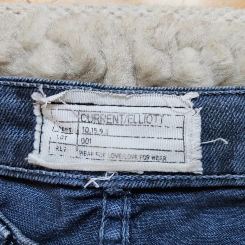 Current/Elliott Damen Jeans Skinny Fit Gr. 36 Grau Animal-Print Muster 4
