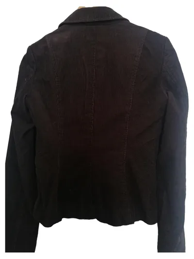 Vero Moda Damen Cordjacke Gr. 36/S Braun Casual