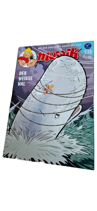 Mosaik 538 Der Weiße Wal Mit den Abrafaxen durch die Zeit Oktober 2020