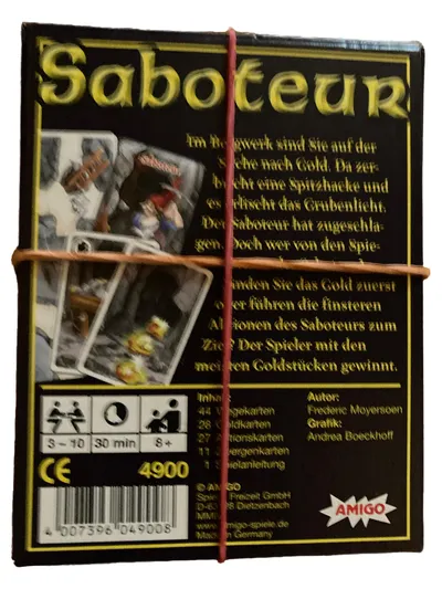 Amigo Kartenspiel Saboteur von Frederic Moyersoen Familienspiel