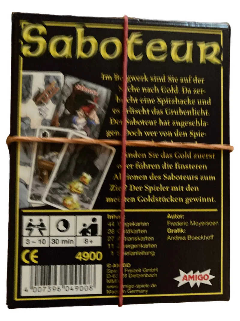 Amigo Kartenspiel Saboteur von Frederic Moyersoen Familienspiel 2