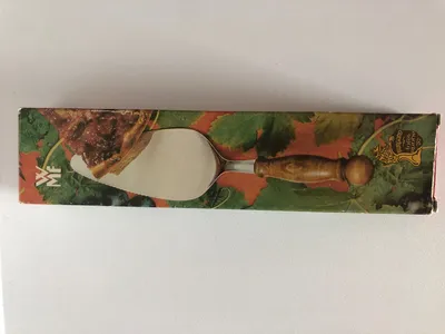 WMF Tortenheber Klassisch mit Holzgriff Silber Braun Länge 25cm