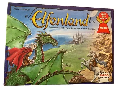 Amigo Spiele Elfenland Brettspiel Alan R. Moon Spiel des Jahres 1998 Fantasy