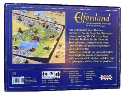 Amigo Spiele Elfenland Brettspiel Alan R. Moon Spiel des Jahres 1998 Fantasy