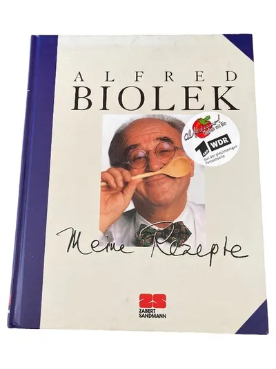 Alfred Biolek Meine Rezepte Kochbuch Deutsch Hardcover Zabert Sandmann