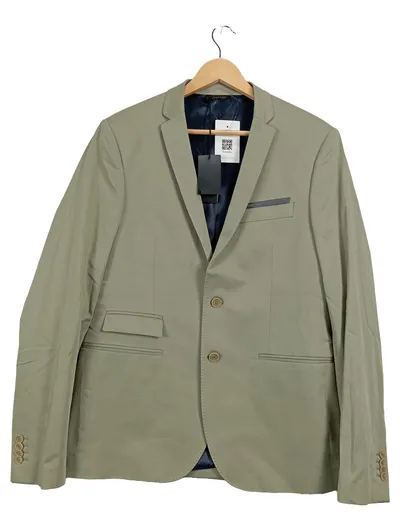 Patrizia Pepe Herren Blazer Jacke Gr. 52 XL Oliv Elegant