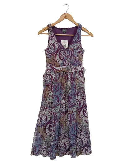MEXX Damen Sommerkleid Gr. 32/XXS Mehrfarbig Feminin Blumenmuster
