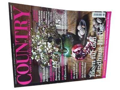 Country Zeitschrift Lust auf ländliche Lebensart Nov/Dez 2012 Herbst Weihnachten