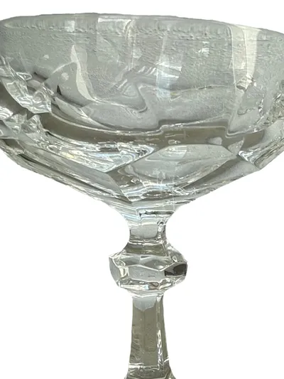 Nachtmann Coupe Glas Sektglas Transparent Elegant Bleikristall