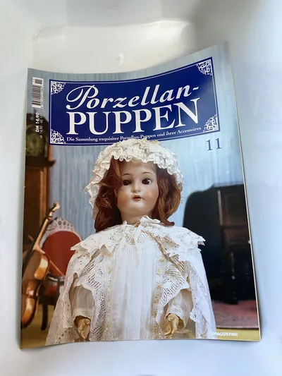 Vintage De Agostini Porzellanpuppe Künstlerpuppe Band 11 Mehrfarbig