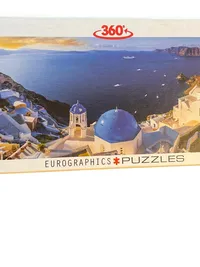 Eurographics Puzzle Santorini Greece 1000 Teile Panorama 360° AirPano 90cm 5