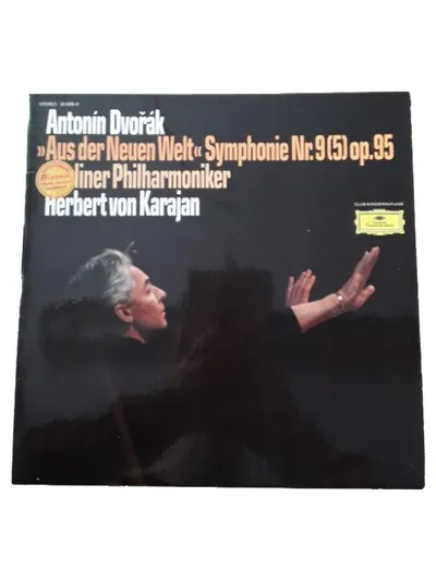 Deutsche Grammophon Dvořák Symphonie 9 "Aus der Neuen Welt" Karajan Vinyl