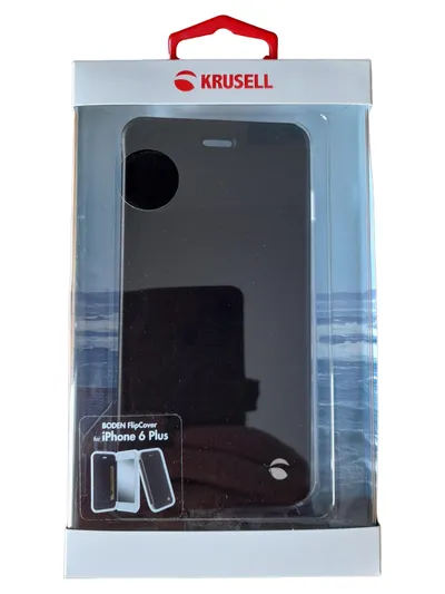 Krusell iPhone 6 Plus Schutzhülle Handy Hülle Schwarz Praktisch Uni