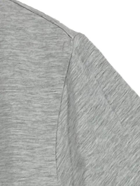 4F Damen T-Shirt Sportswear Dept Gr. M Grau Meliert Cropped 5